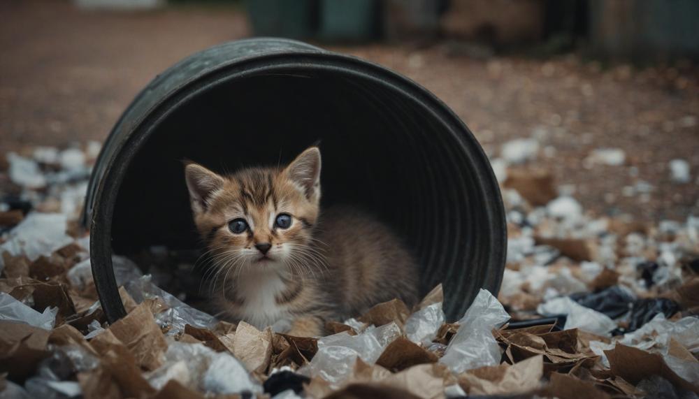 死んだ子猫をゴミ箱から取り出すべきか-2